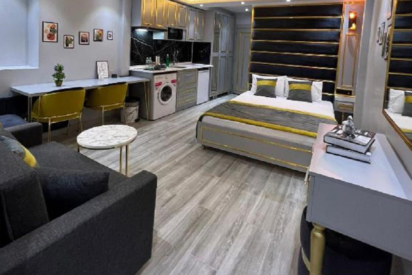 Taksim Larissa Residence Istanbul - Double or Twin Room with Extra Bed